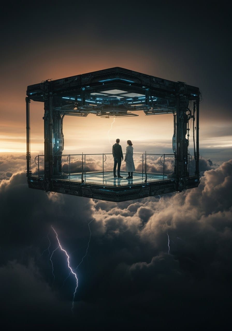 Couple Brings Intimacy to the Edge of a Turbulent Storm