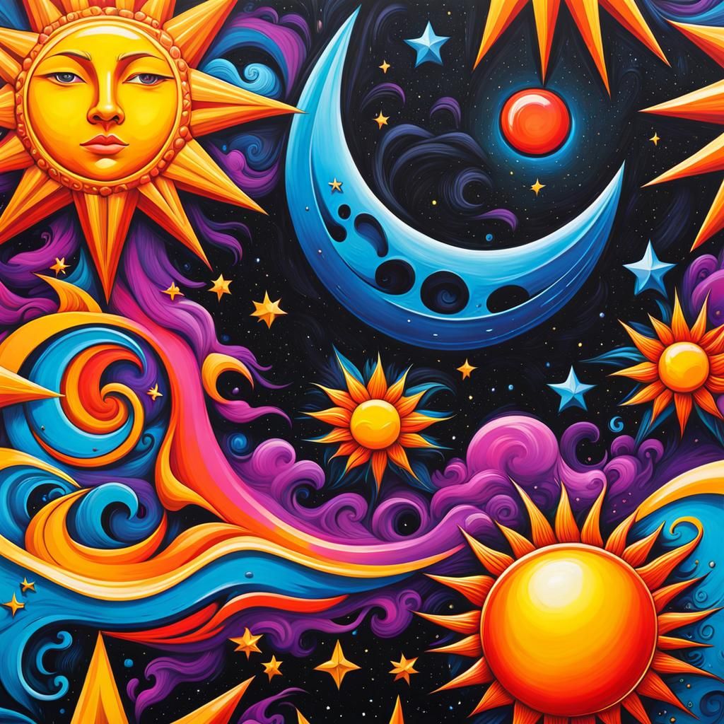 The Stars The Sun The Moon