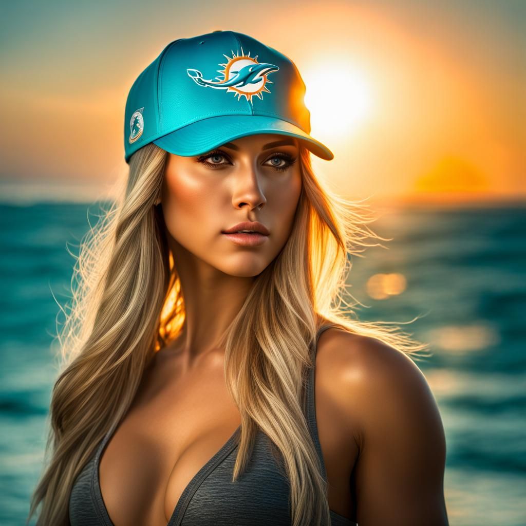 Miami Dolphins Blonde