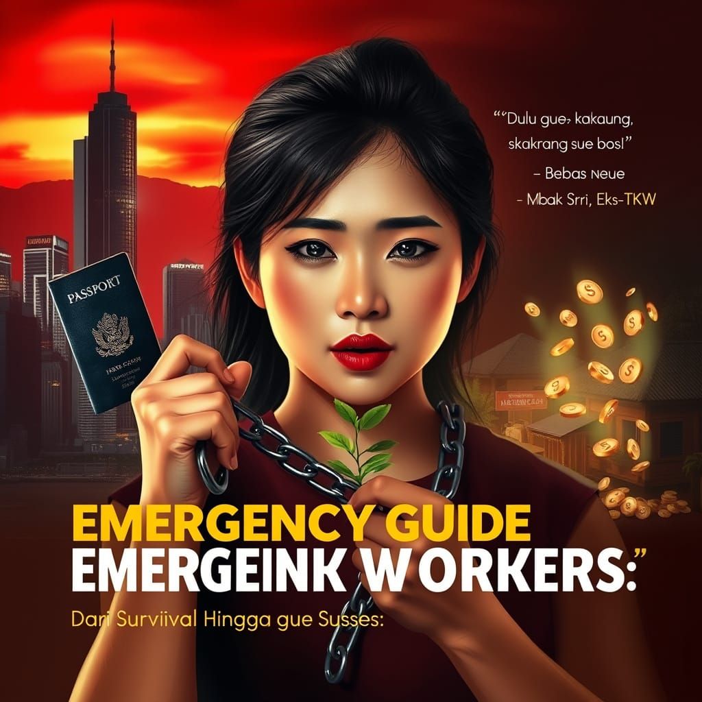 Hyper-Realistic Digital Painting of Southeast Asian Woman Br...