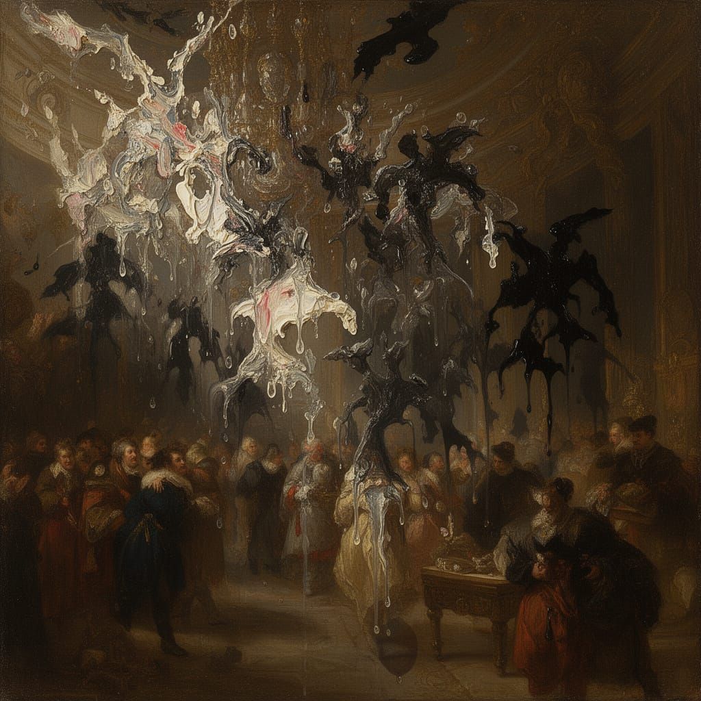 Baroque Hallucination with Dancing Shadows