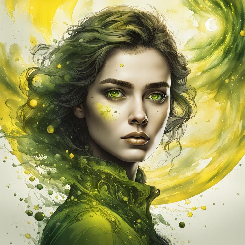 Portrait in Green