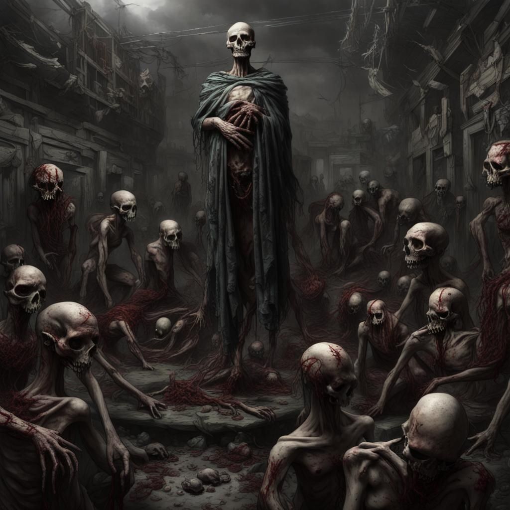 Dark Fantasy Necropolitics Deathworld Concept Art