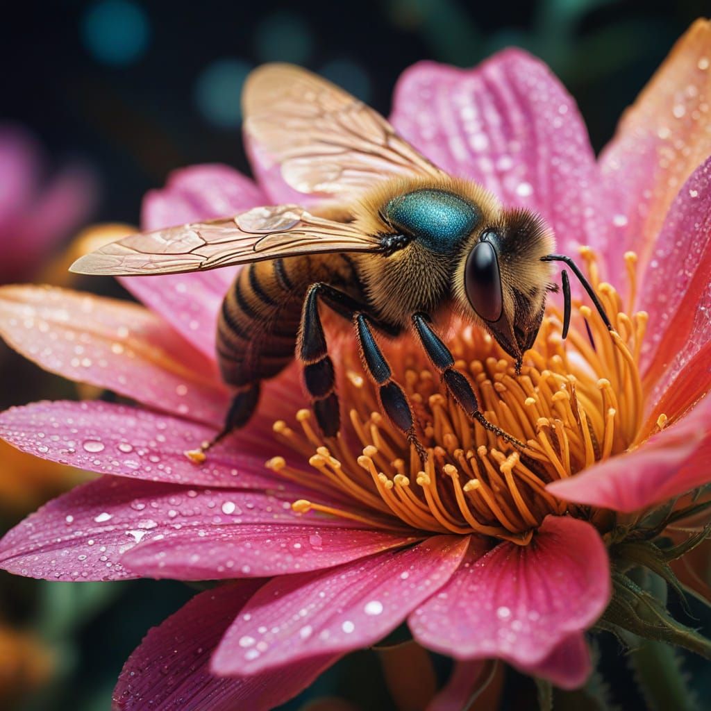 realistic bee
