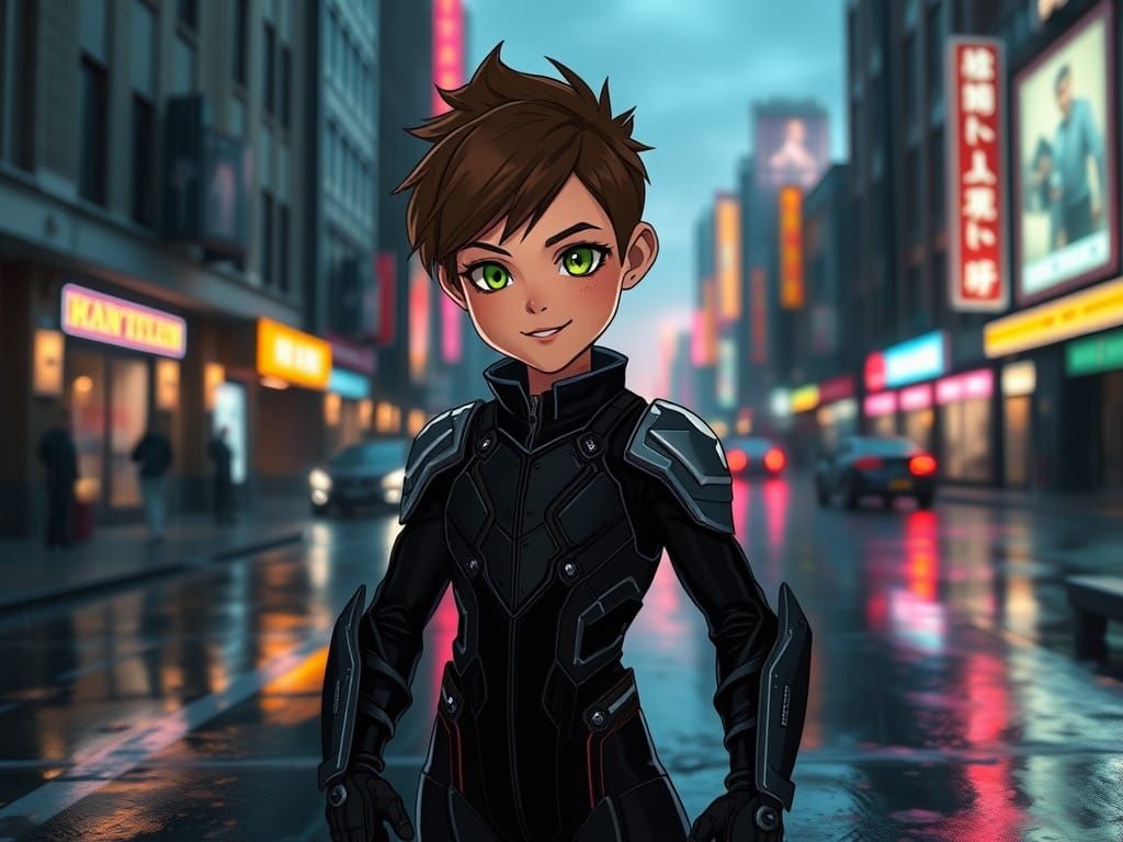 AKANE SABAKU NEKO (Cute Tomboy version)