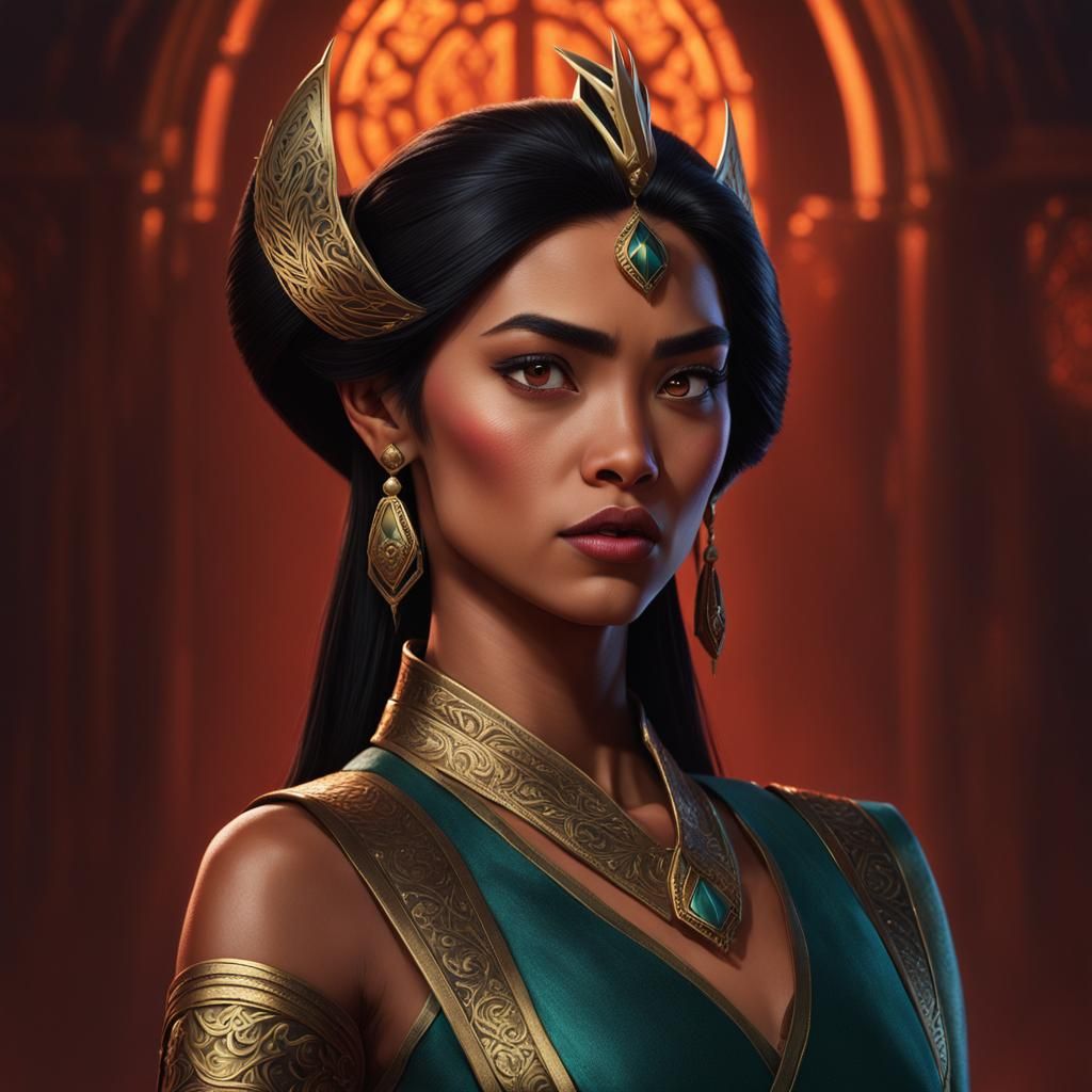 Bad Raya, Alt. Disney Princess