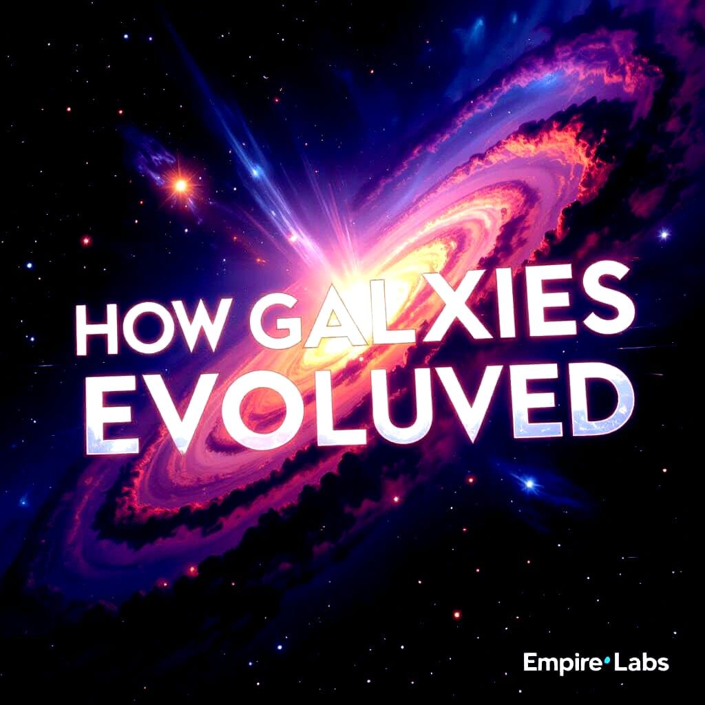 Two Galaxies Collide in Fiery Cosmic Chaos