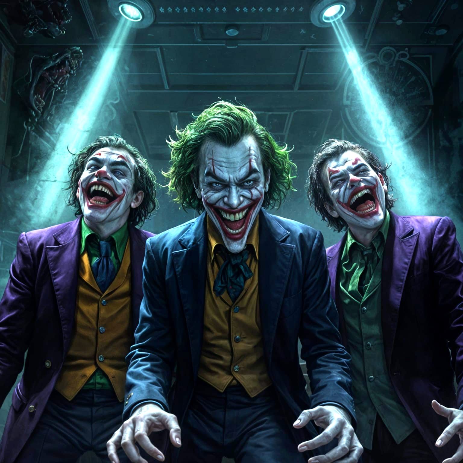 The Joker: A Multi-dimensional Illustration