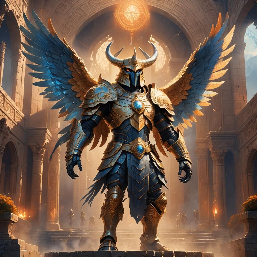 Corinthians Mascot in Mystical Ancient Stadium