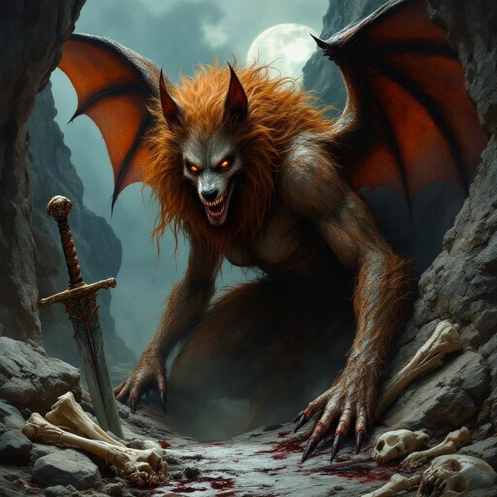 Mystical Canine Goddess of the Corsican Moor