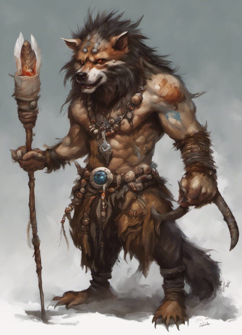 Gnoll shaman 2