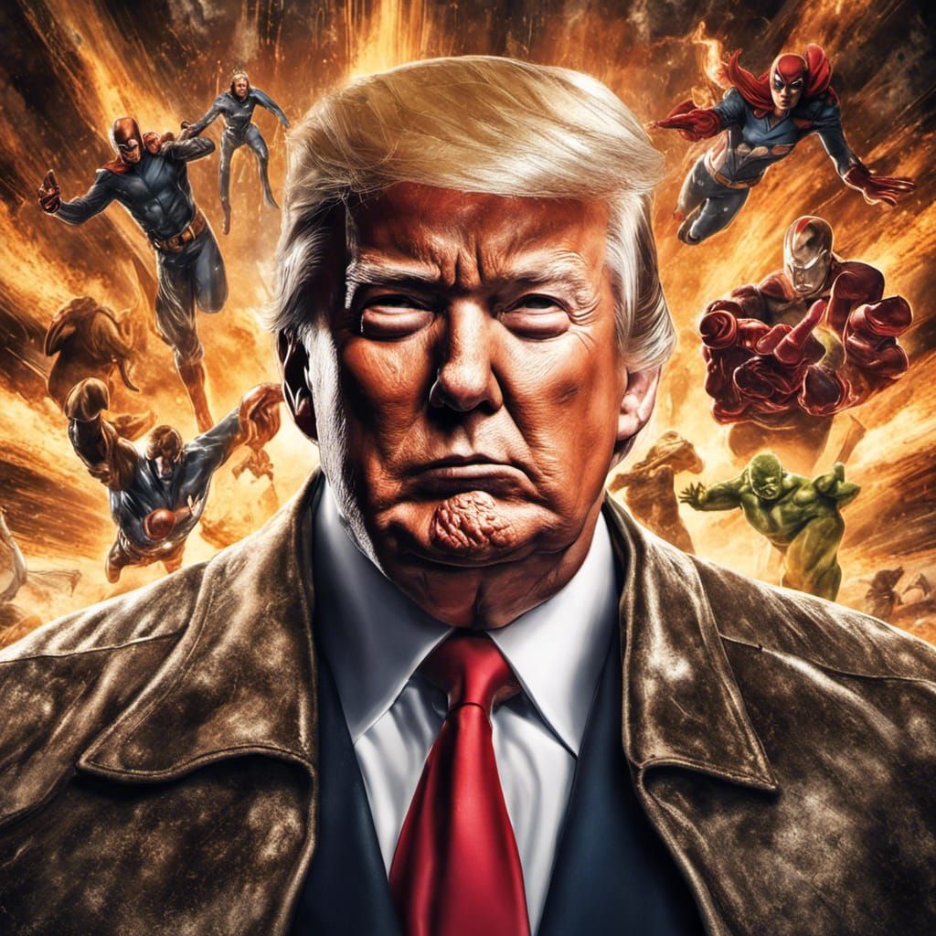 Marvel-Style Super Villain with Illusion Powers