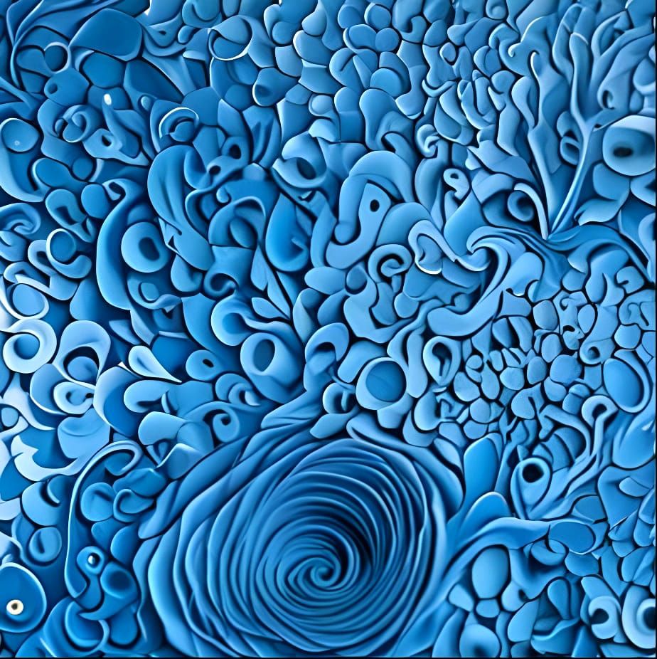 Elegant Postmodern Mural