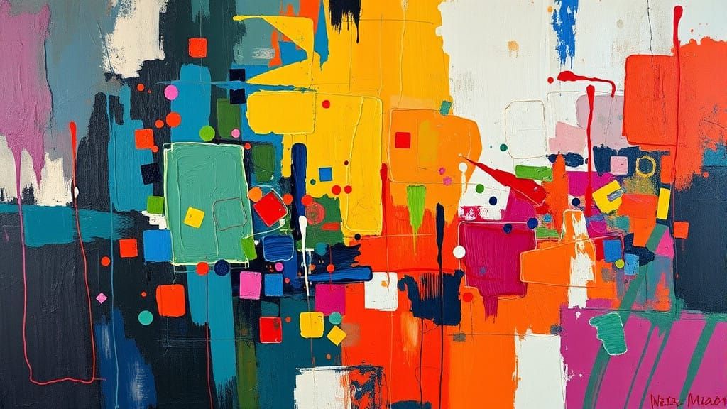 Girl in a Library Study, Enchanted by Art and Craft