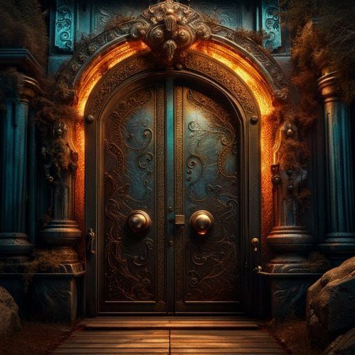 Simple AI Generated Door