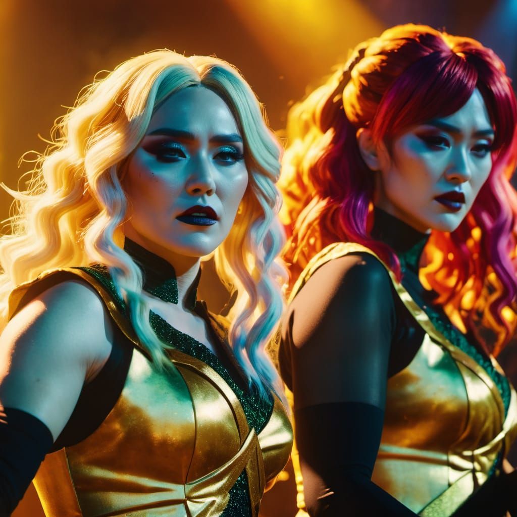 Madge and Girli: Anime-Inspired Cinematic Performance