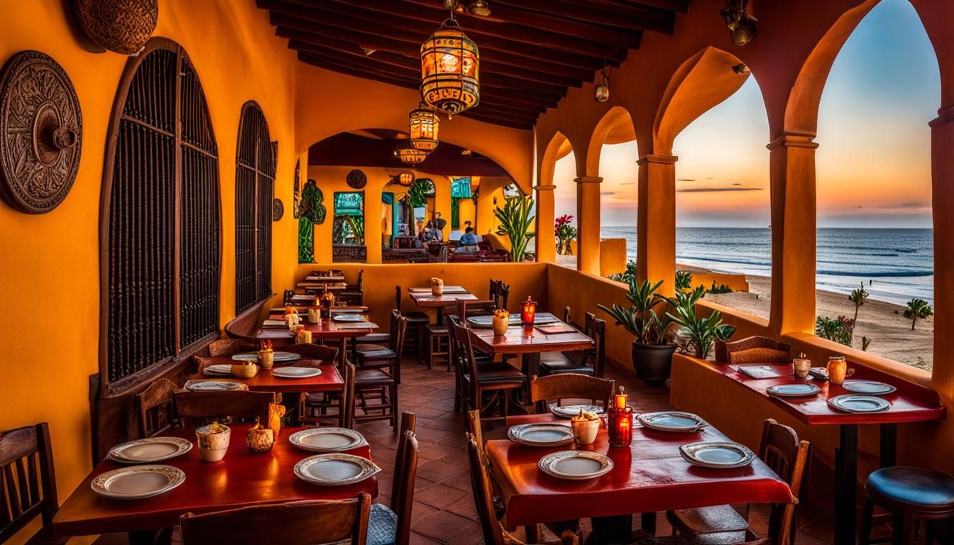 Tacos Al Pastor in Mazatlan Restaurant