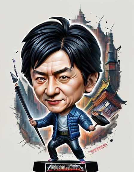 Bobblehead  
 jackie chan