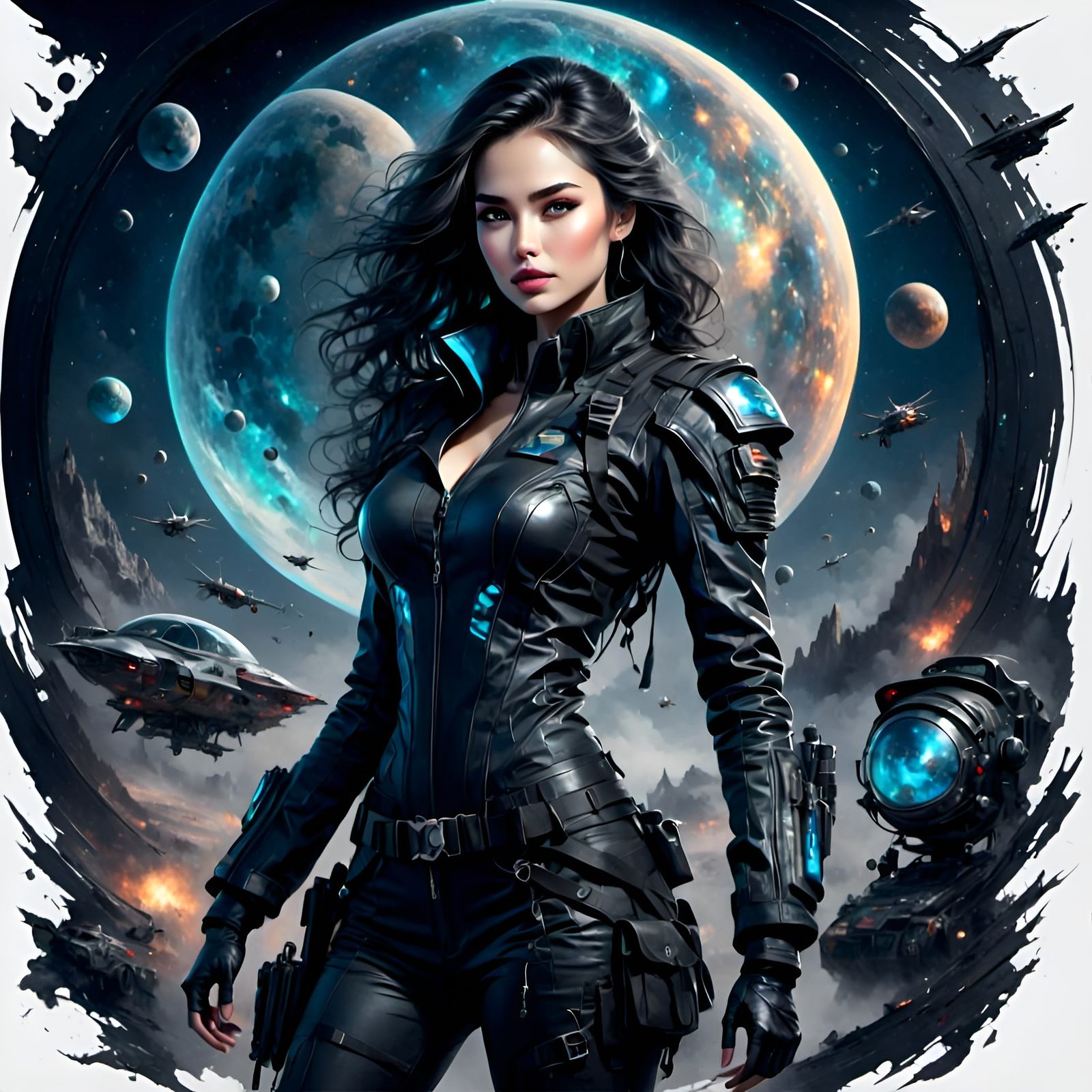 Spacecraft Navigating Cosmos with Solar Halo