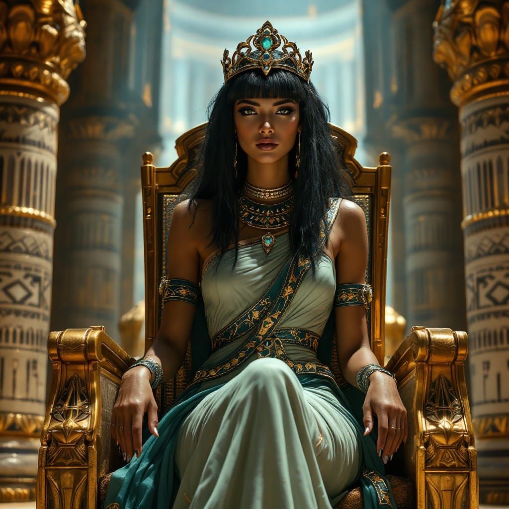 Egyptian Goddess Wadjet Reigns Supreme in Ancient Palace