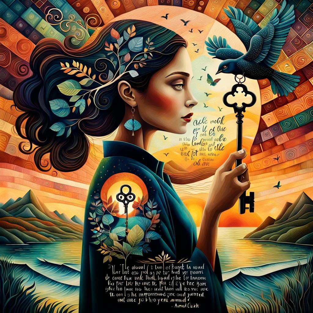 Inspirational 8K Collage of Empowerment and Self-Discovery