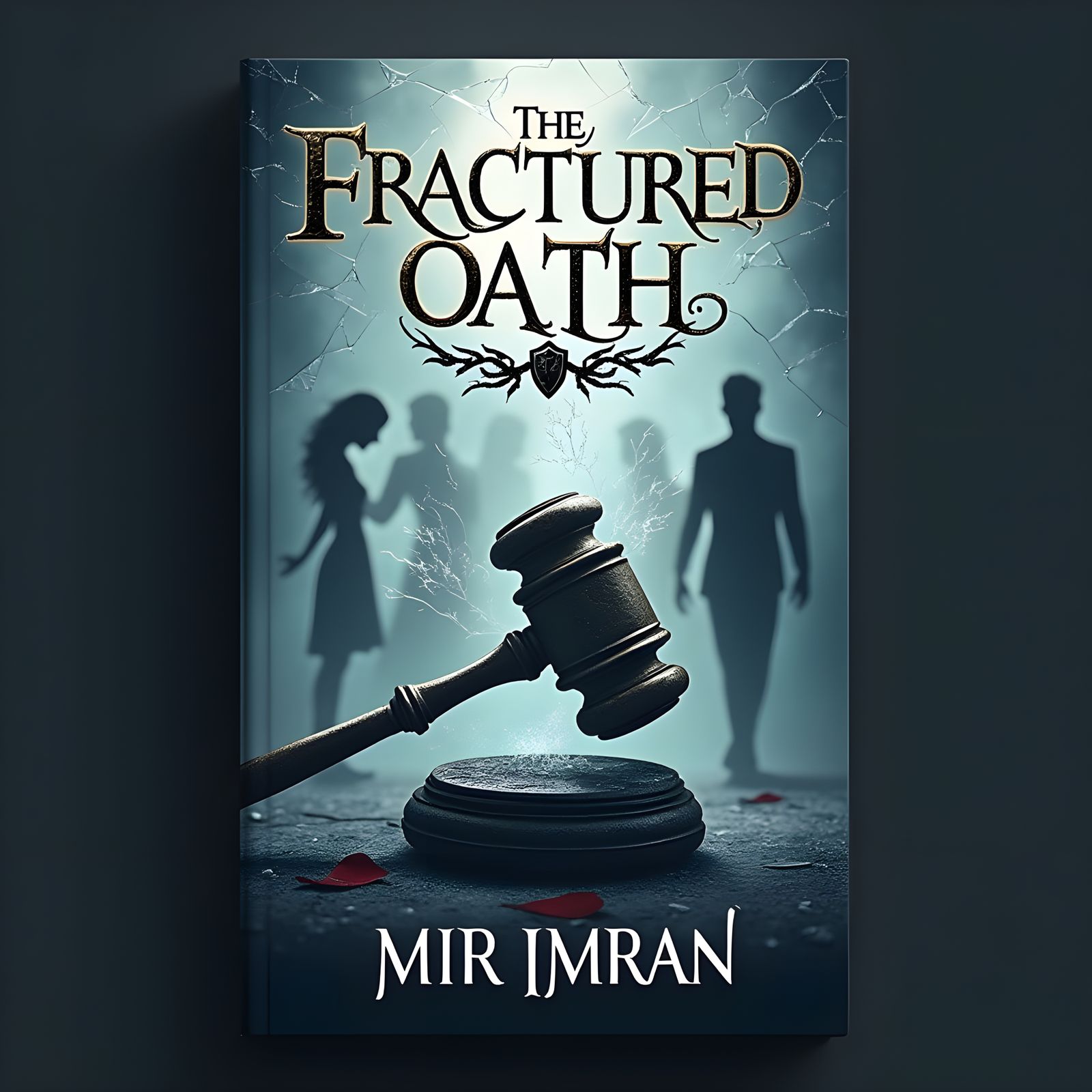 Fractured Oath Book Cover: Justice and Betrayal