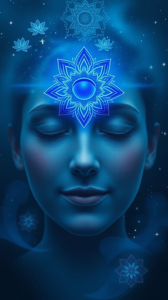 Indigo Third Eye Radiance: A Spiritual Vision