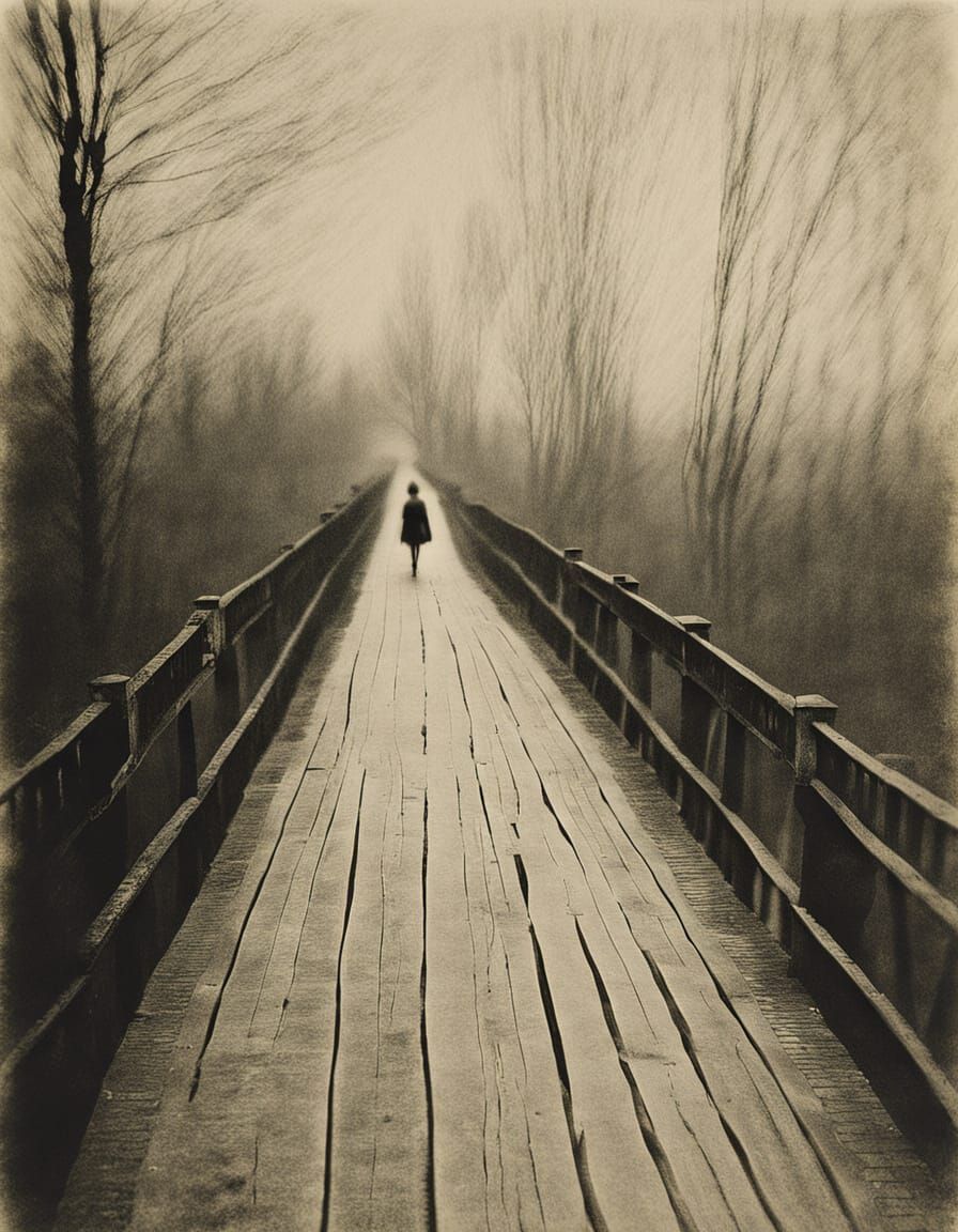 Ethereal Portrait in Dreamlike Photographic Impressionism