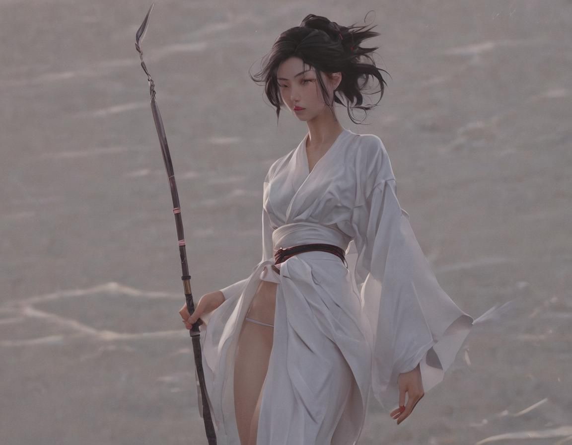 LADY IN WHITE