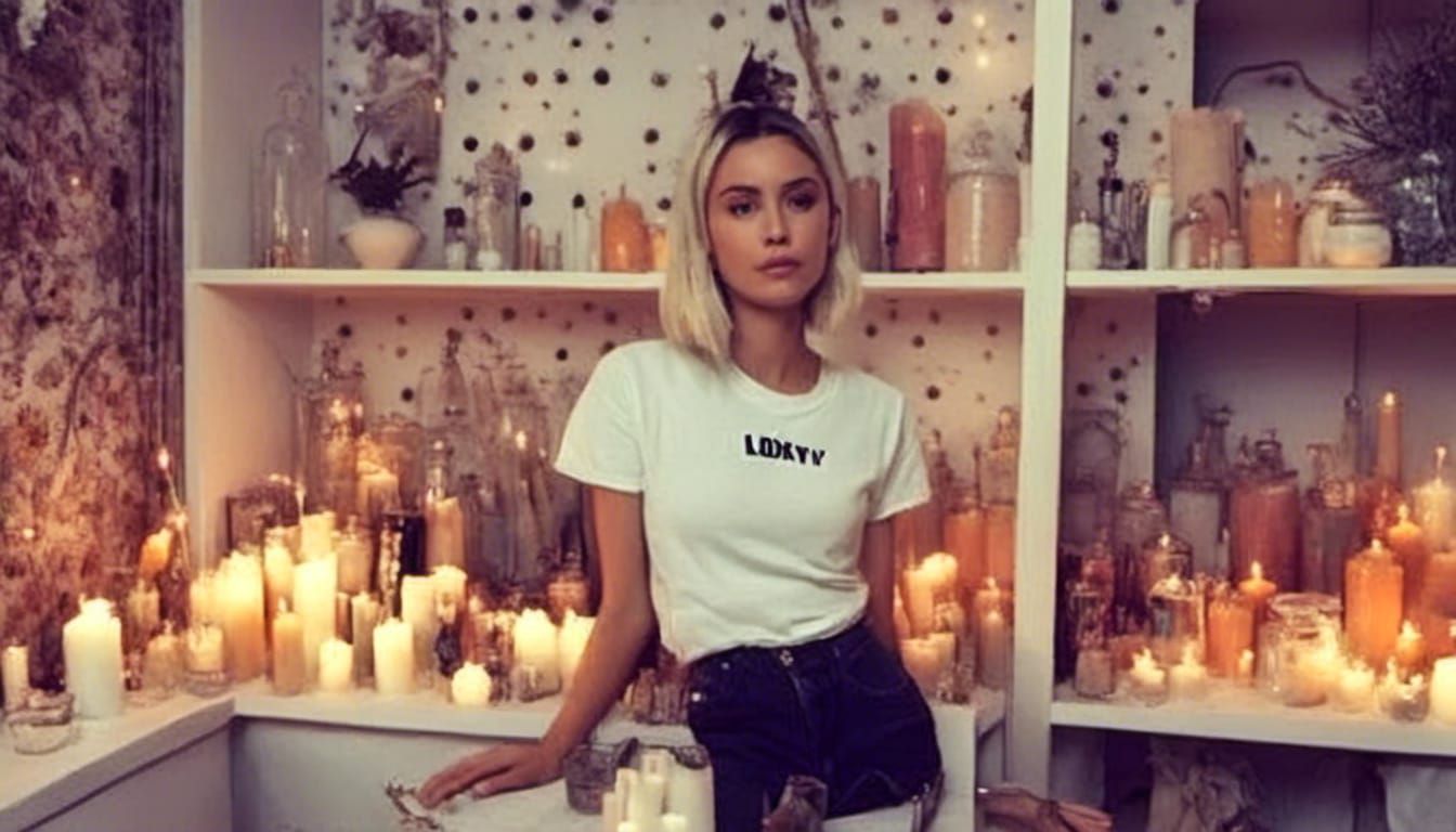 Loxy in Space Quarters by Candlelight