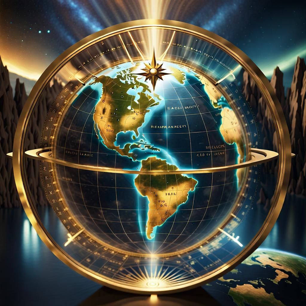 Maps, Earth Globe Map