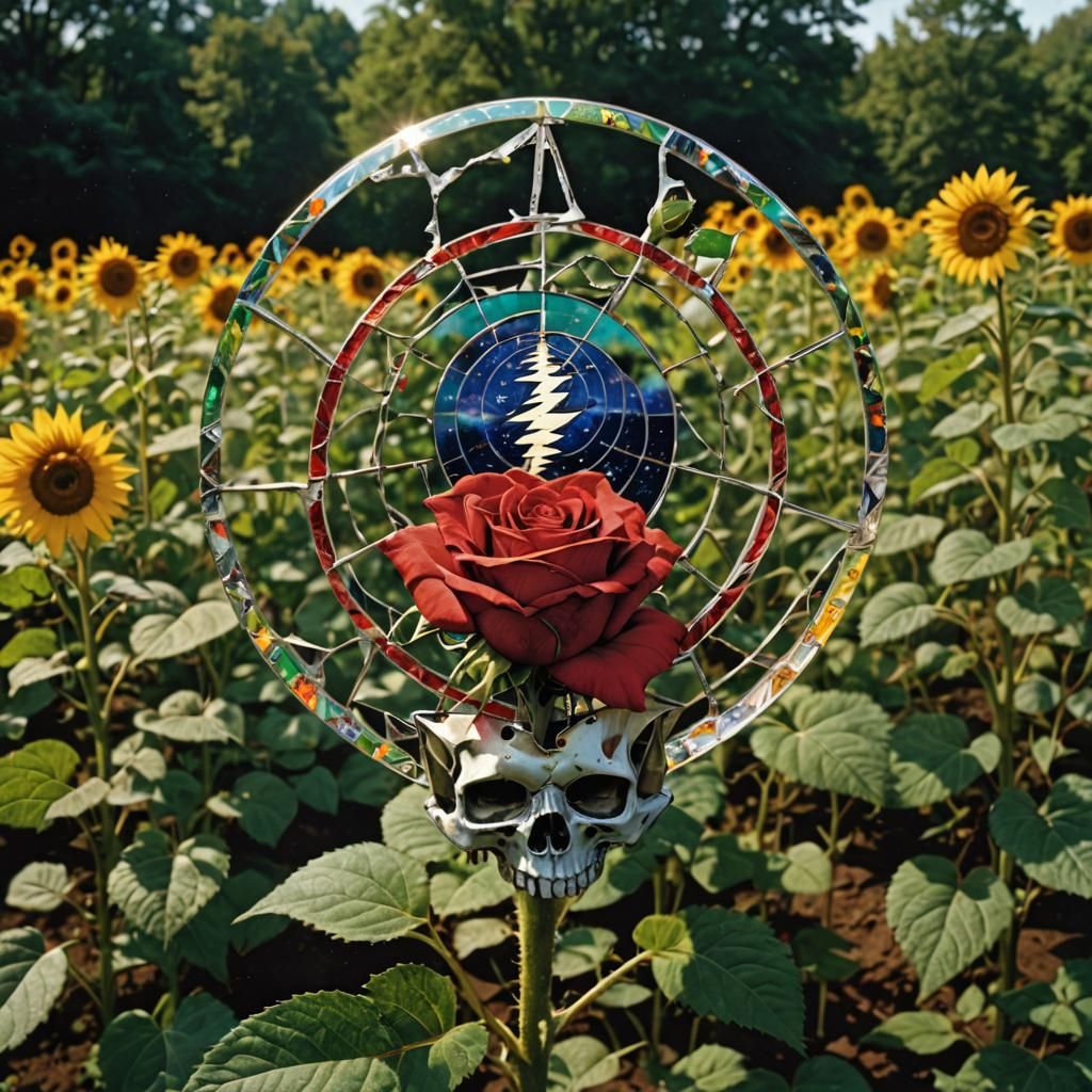 Psychedelic Grateful Dead Album Cover Art