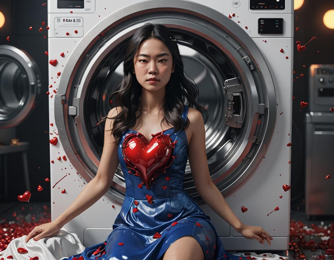 Washing machine heart