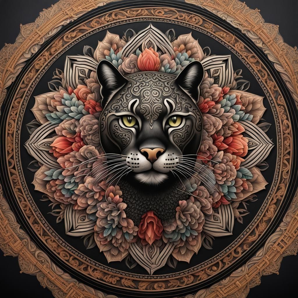 Panther Mandala
