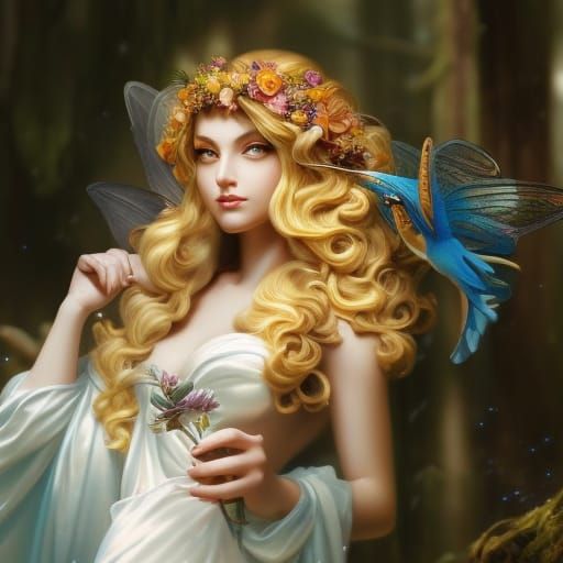 Pssst....a word in your ear Miss Fairy