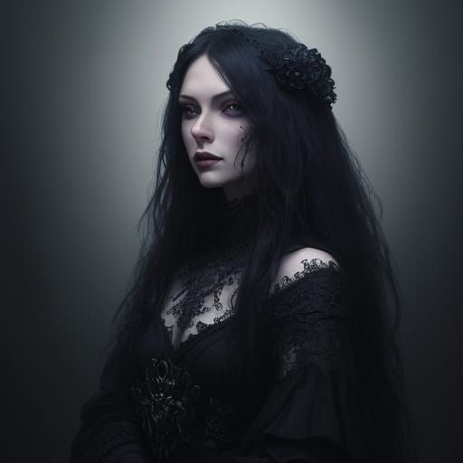 Taylor Swift Transformed into Dark Gothic Icon