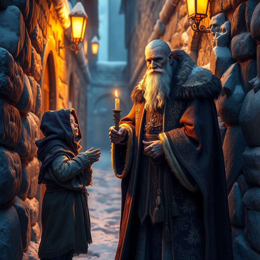 Noble Generosity in a Winter Wonderland