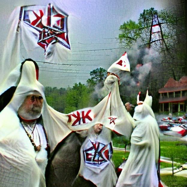Eastern Orthodox Ku Klux Klan: A Conceptual Image