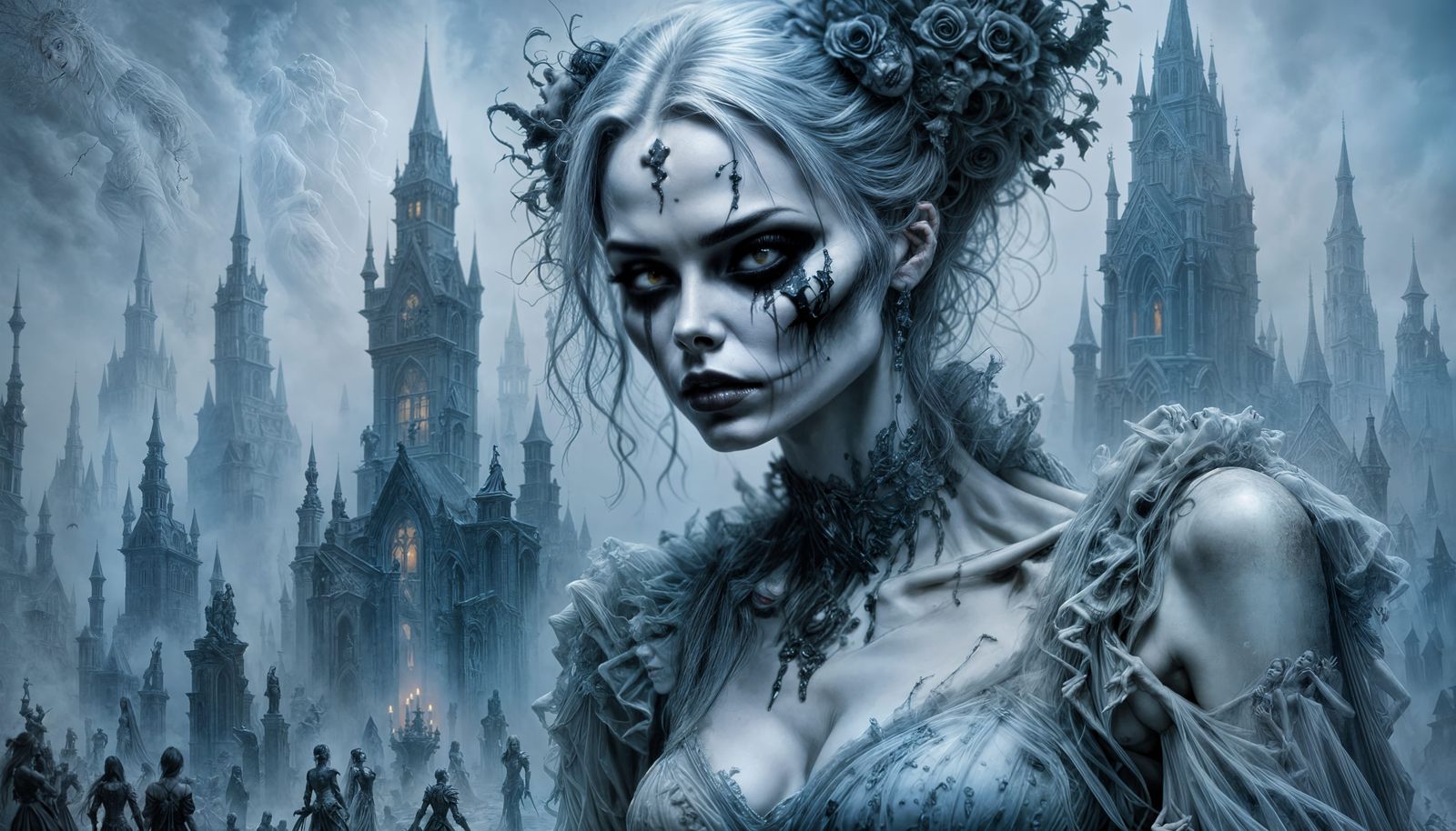 Waiting at the altar.