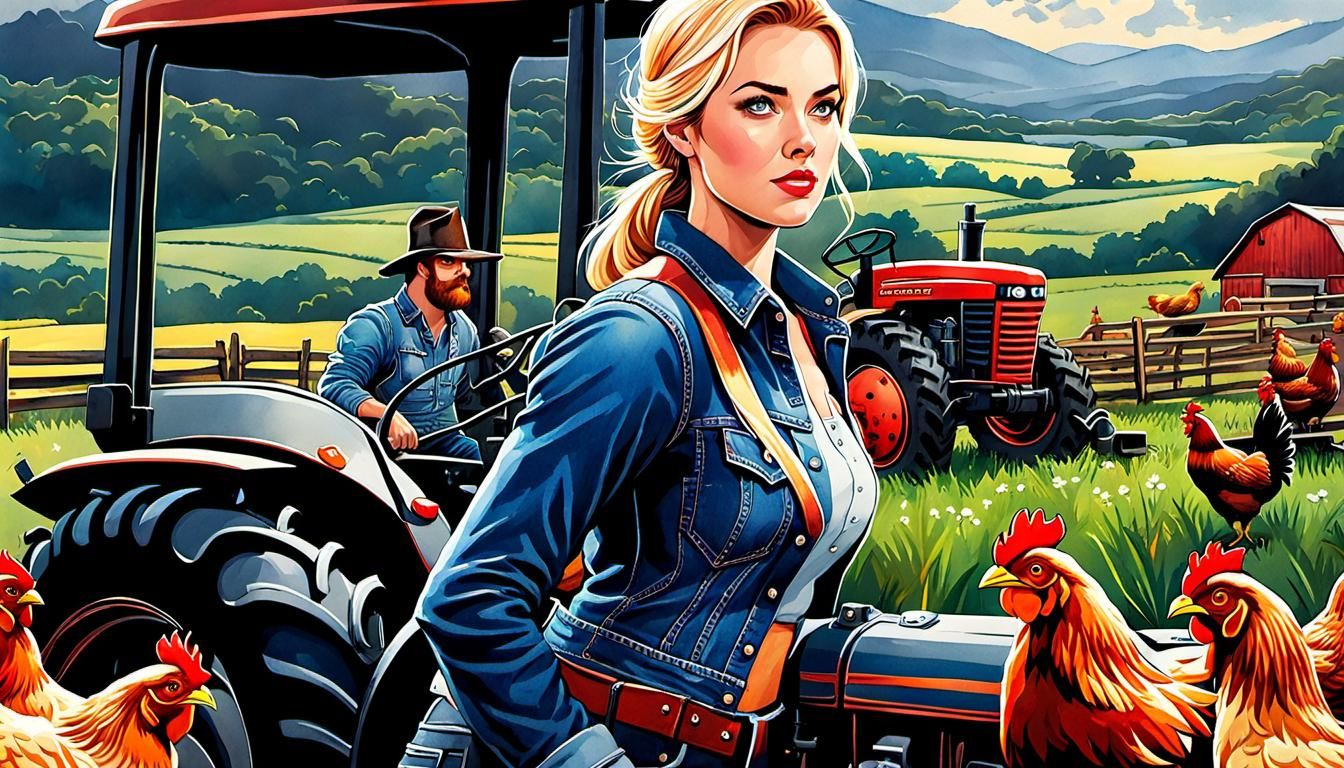 Natural Habitat of the American Country Girl