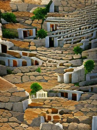 Charming Alleyway in Ancient Greece