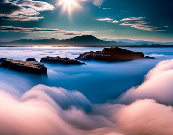 Purple Sea Mermaid: A Photorealistic Digital Illustration