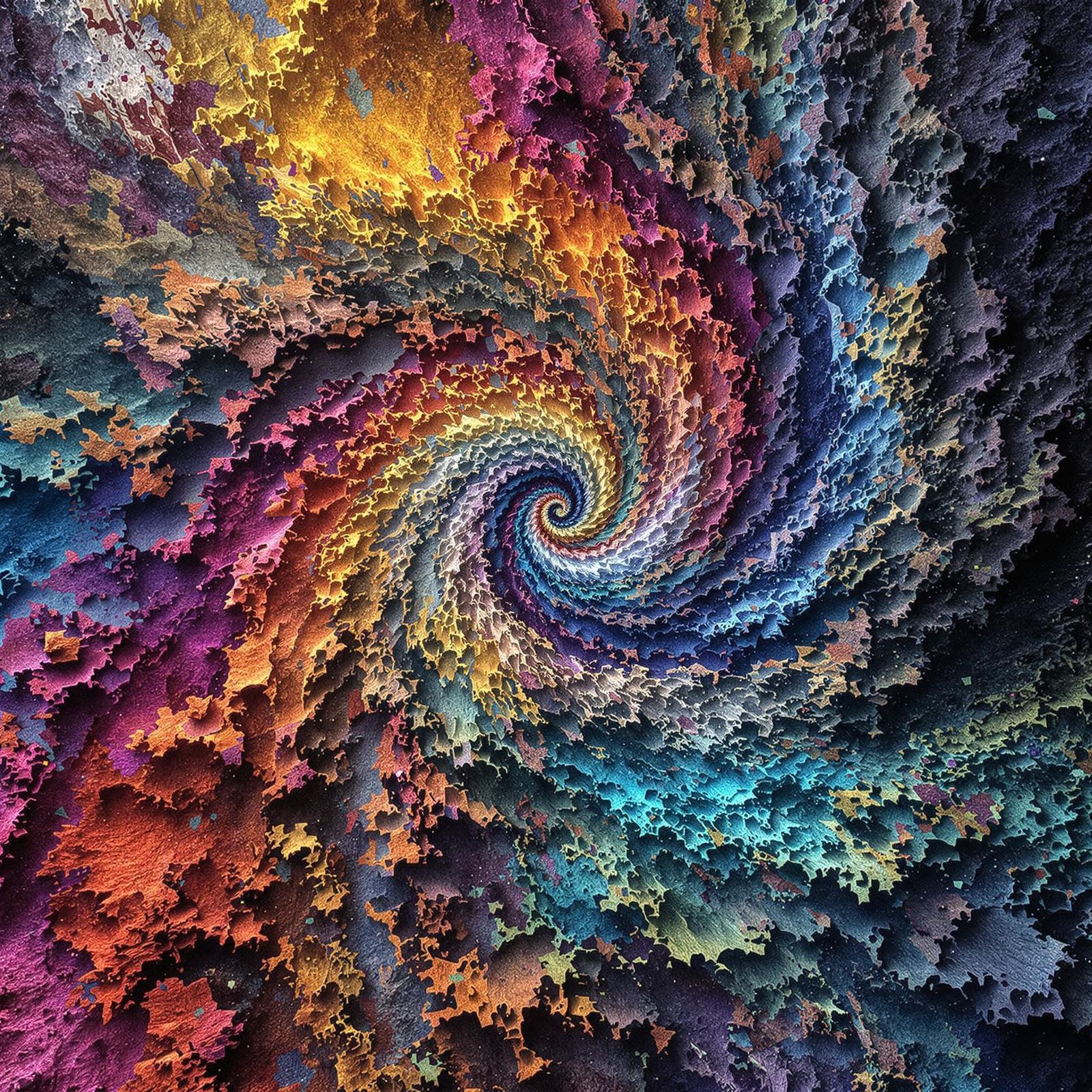 Colorful Fractal Complexity: A Photoreal Surreal Masterpiece
