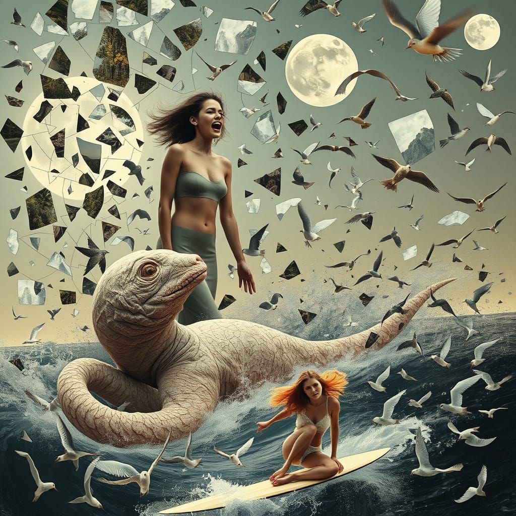 Shattered Reflections in a Dazzling Kaleidoscope