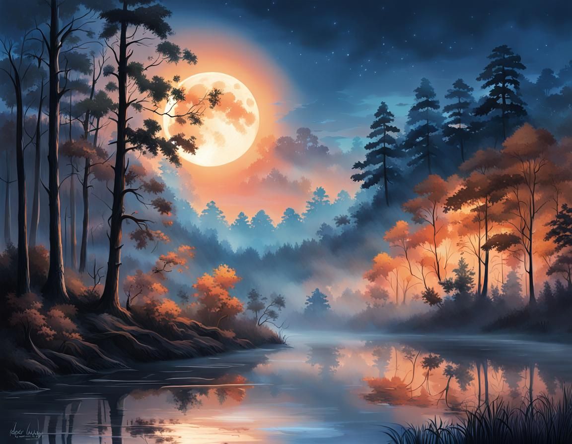 A beautiful landscape...