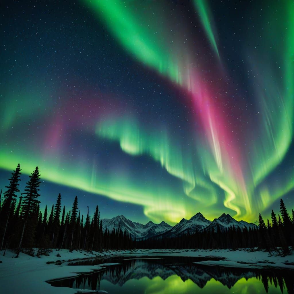 Stunning Aurora Display Over the Earth