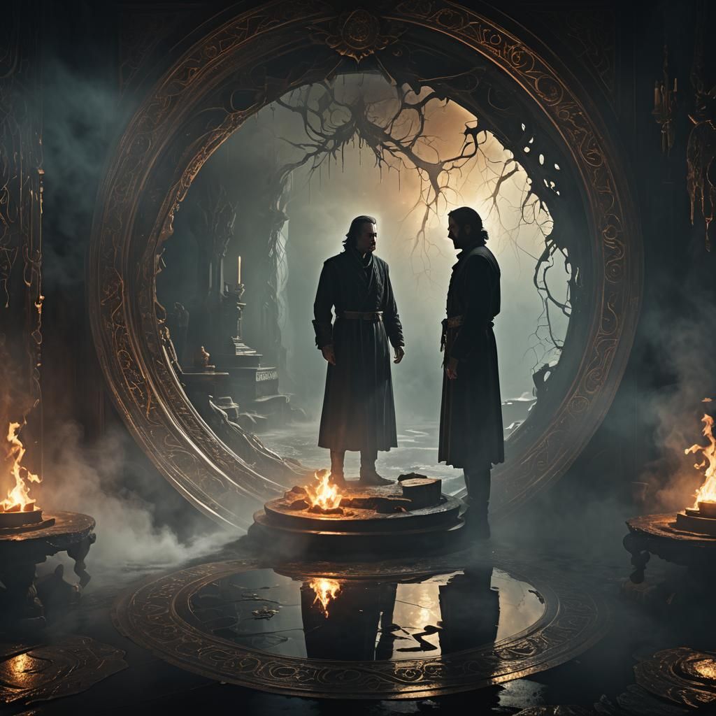 Master of Illusion Creates Copy in Ritual Circle