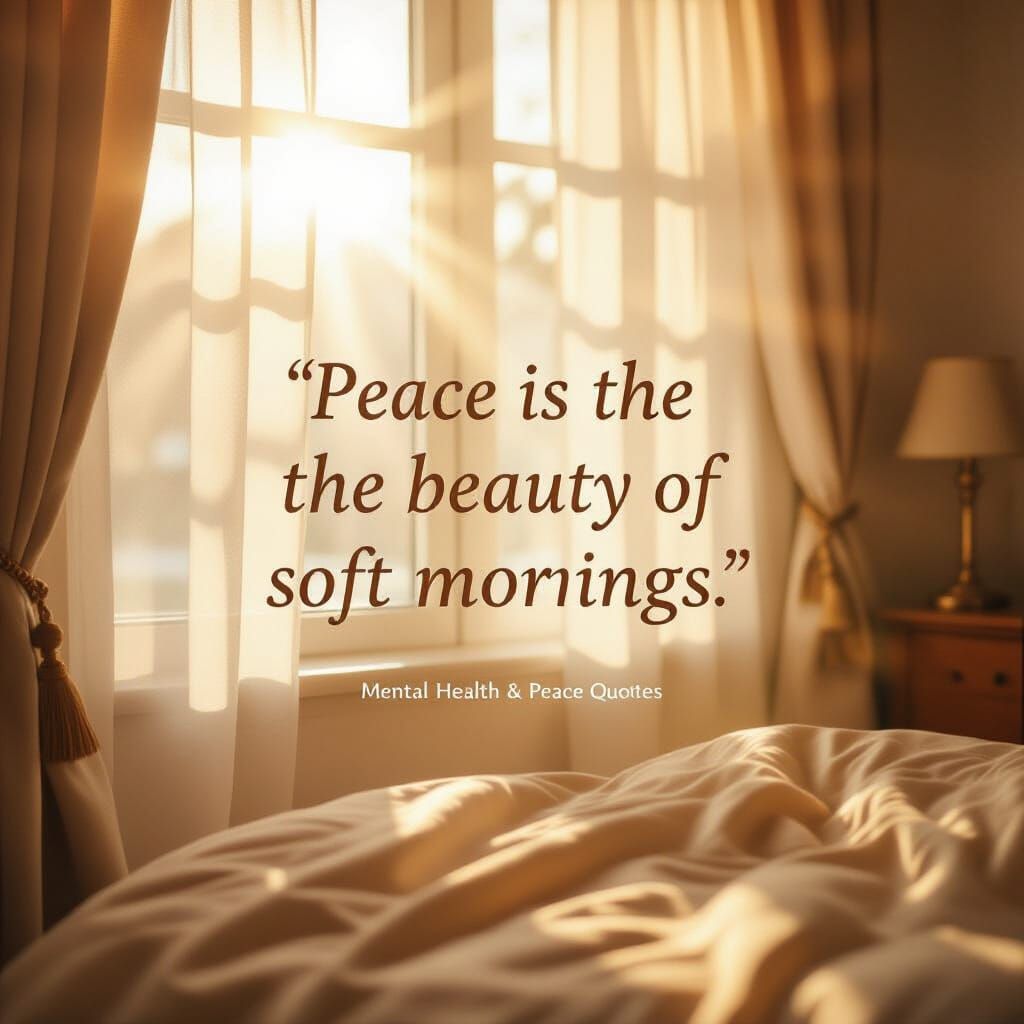 Soft Morning Light Through Curtains