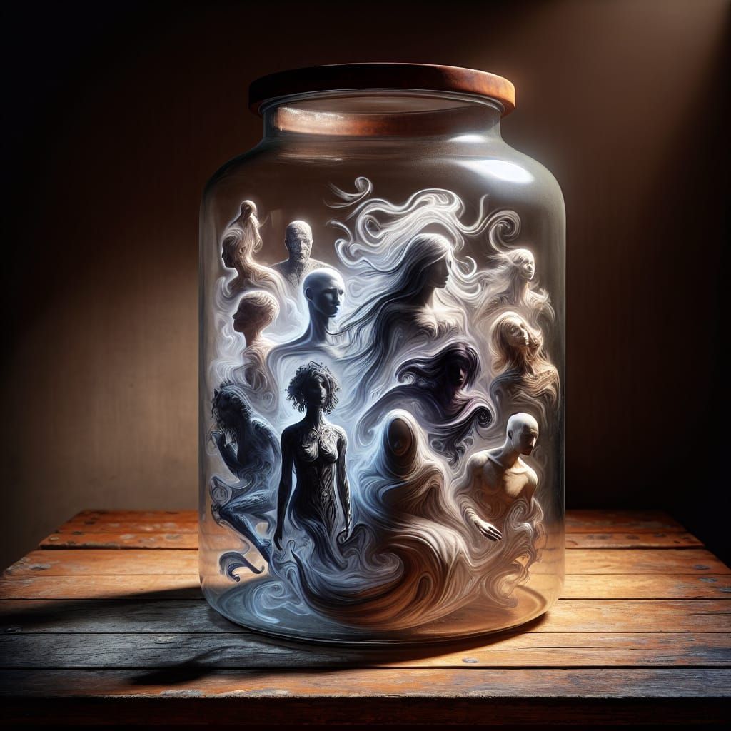 Dissociative Identity Disorder: Conceptual Visualization