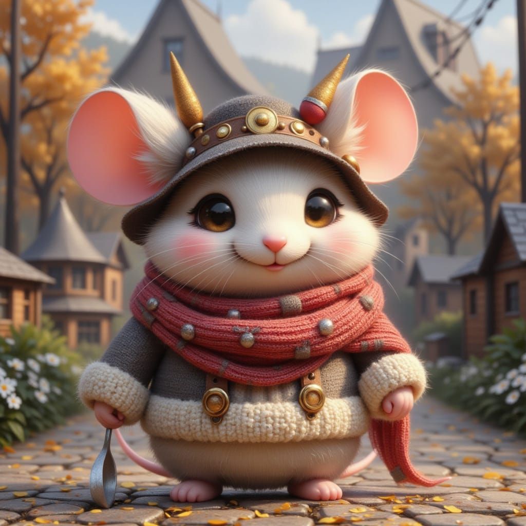 Mouse Stands Tall in Stylish New Outfit